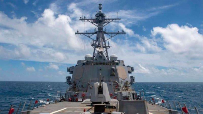 VIVA Militer: Kapal peluru kendali Amerika Serikat (AS), USS Mustin (DDG-89)
