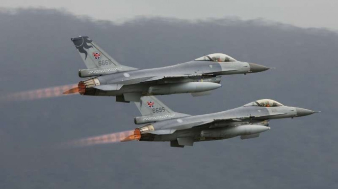 VIVA Militer: Jet tempur F-16V Fighting Falcon Angkatan Udara Taiwan (ROCAF)