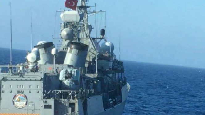 VIVA Militer: Kapal Fregat 'Kemal Reis' milik militer Turki