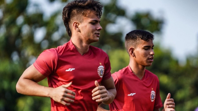 Dua pemain muda Brasil ikut latihan Persija Jakarta