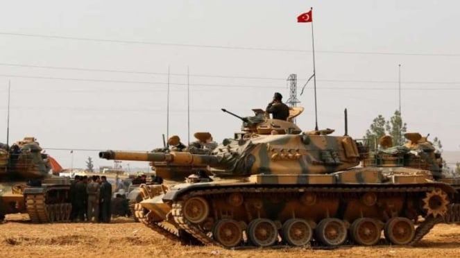 VIVA Militer: Tank militer Turki di Suriah