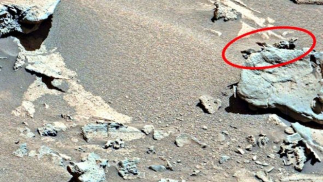 Penemuan jasad alien di Planet Mars
