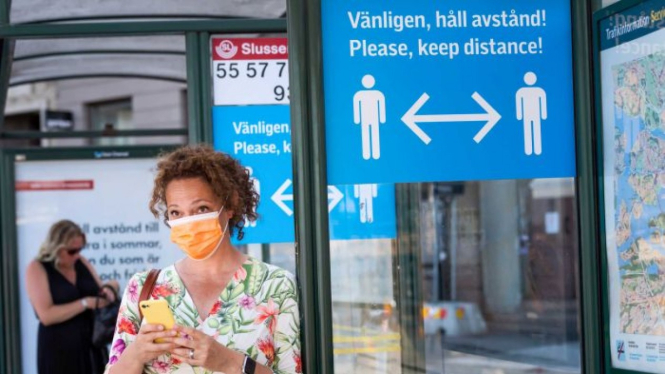 Swedia mengalami wabah virus corona yang lebih lama dengan persentase korban jiwa lebih tinggi di kawasan Skandinavia.