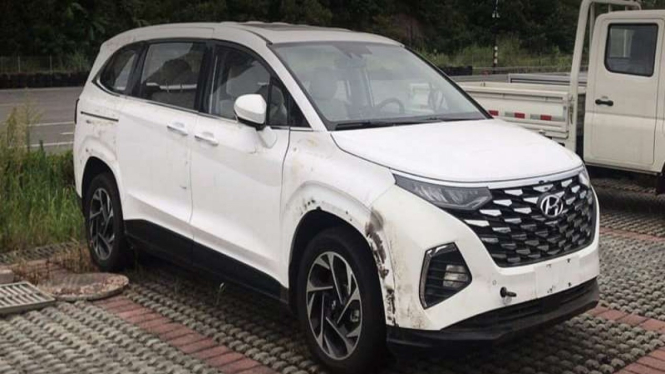 MPV baru Hyundai Custo tertangkap kamera diuji jalan di China
