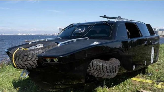 VIVA Militer : Mobil Perang Amfibi 'Drozd'buatan Rusia