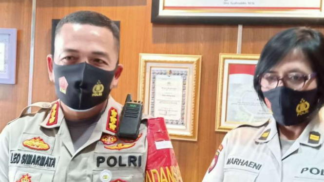 Kapolresta Malang Kota, Komisaris Besar Polisi Leonardus Simarmata.