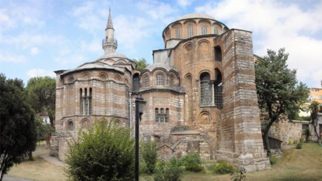 Gereja St. Savior di Chora Istanbul yang akan diubah jadi masjid