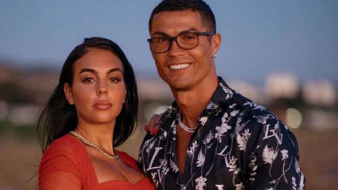 Georgina Rodriguez dan Cristiano Ronaldo.