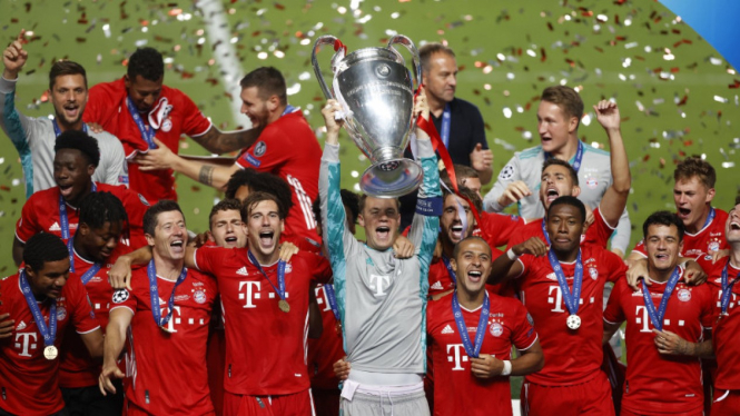 Bayern Munich juara Liga Champions 2019/20