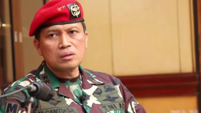 VIVA Militer:Komandan Jenderal Komando Kopassus, Mayjen TNI I Nyoman Cantiasa