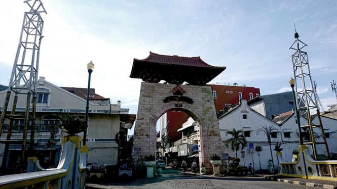 Pasar Baru / Passer Baroe 1820