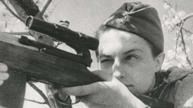 VIVA Militer: Penembak jitu wanita militer Uni Soviet, Lyudmila Pa