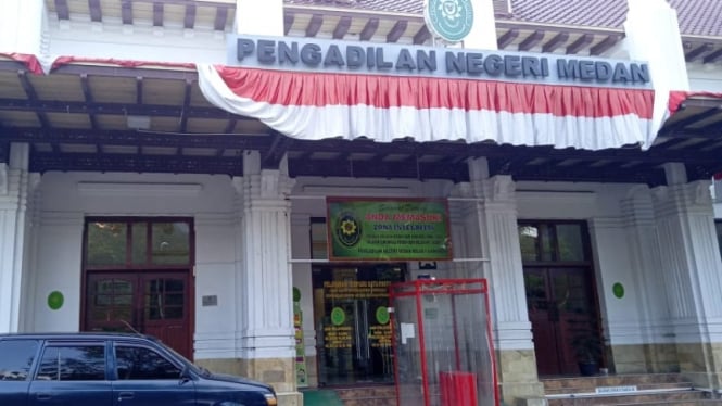 Gedung Pengadilan Negeri Medan.