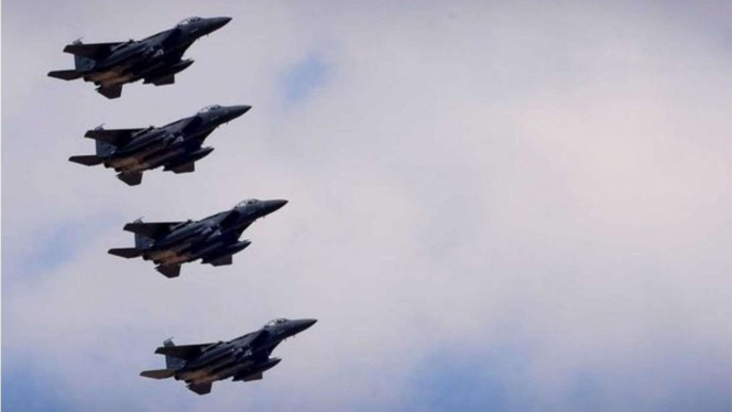 VIVA Militer: Pesawat Tempur Angkatan Udara Amerika, F-15E Strikes Eagles