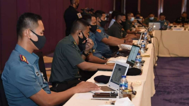 VIVA Militer: TNI dan AS Gelar Latihan Bersama TTX Gema Bhakti 2020