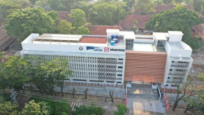 Peresmian sekolah vokasi Universitas Diponegoro