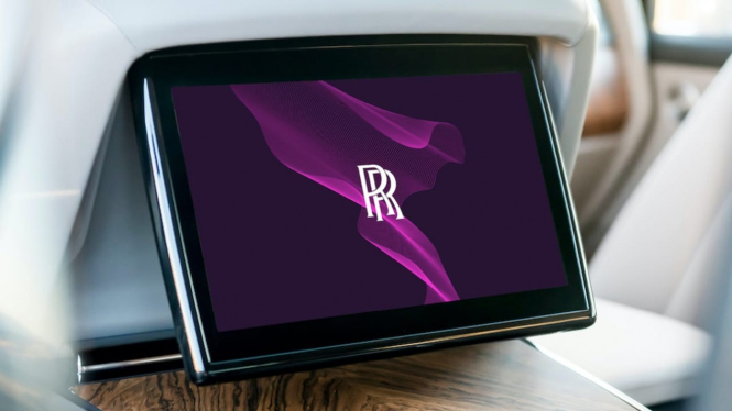 Ilustrasi logo Rolls-Royce