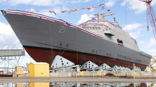 VIVA Militer: USS Minneapolis-Saint Paul, Kapal Perang Baru Amerika 