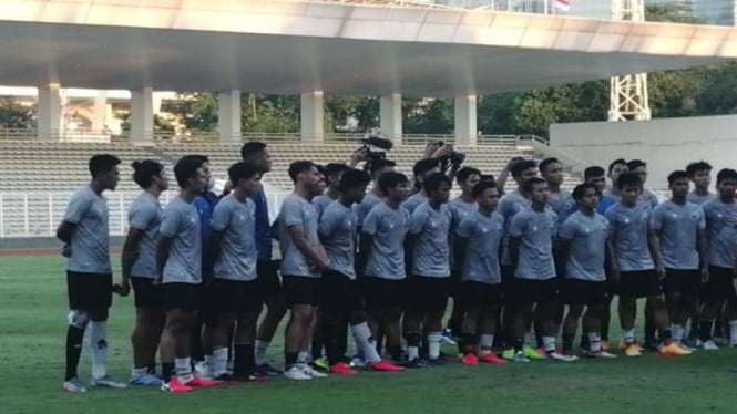 Timnas Indonesia U-19 lakoni pemusatan latihan di Stadion Madya
