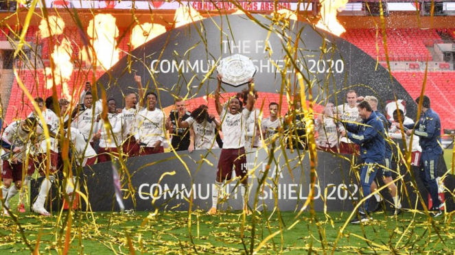 Arsenal juara Community Shield 2020