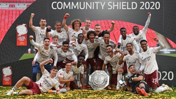 Arsenal juara Community Shield 2020