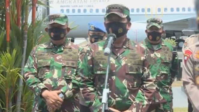 VIVA Militer: Panglima TNI Marsekal Hadi Tjahjanto.