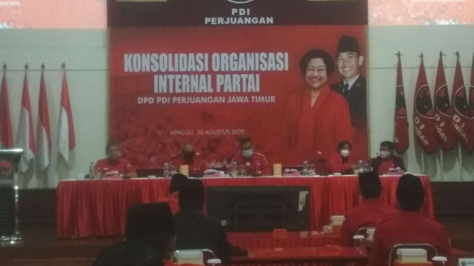 Sekjen PDIP Hasto Kristiyanto Konsolidasi Partai Jelang Pilkada Surabaya