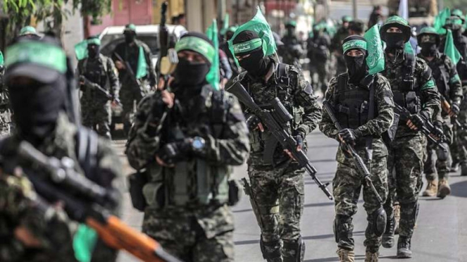 VIVA Militer: Pasukan pejuang Hamas, Palestina