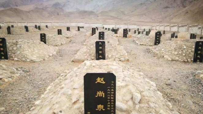 VIVA Militer: Makam tentara China di Ladakh.