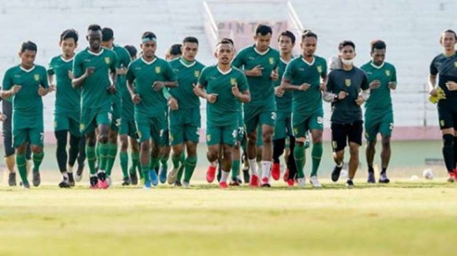 Latihan Persebaya Surabaya.