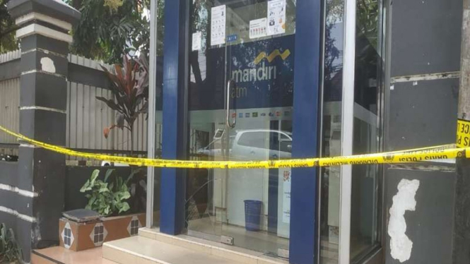 ATM Mandiri di Malang ditembak orang tak dikenal