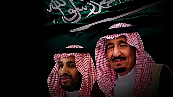 VIVA Militer: King Saudi and MBS.