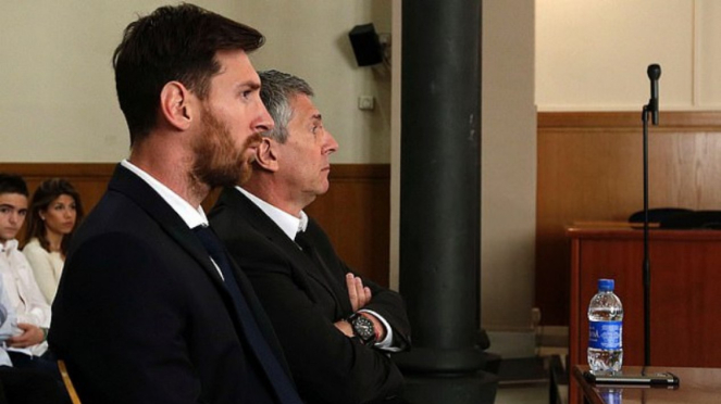 Megabintang Barcelona, Lionel Messi, dan sang ayah, Jorge