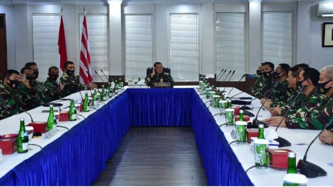 VIVA Militer : 42 Pati TNI AL bertemu Kasal Laksamana TNI Yudo Margono