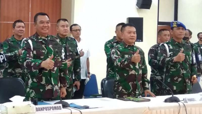 Pangdam Jaya, Danpuspomad  dan Danpuspom TNI