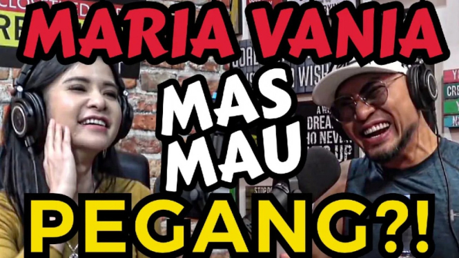 Deddy Corbuzier pernah sekamar dengan Maria Vania