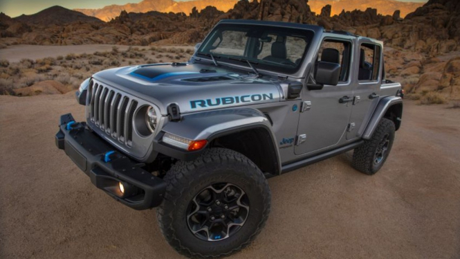 Jeep Wrangler Rubicon versi Hybrid