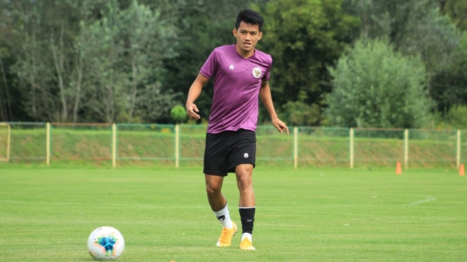 Witan Sulaeman bersama Timnas Indonesia U-19 di Kroasia