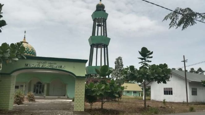 Ilustrasi pondok pesantren.