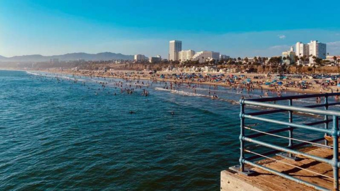 Suasana di California, Amerika Serikat.