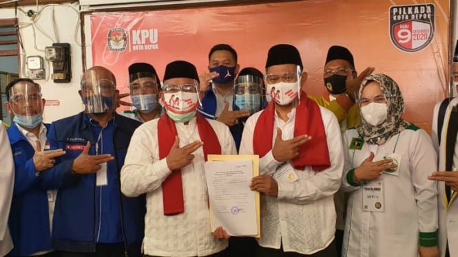 Duet pasangan calon yang diusung PKS di PIlkada Depok