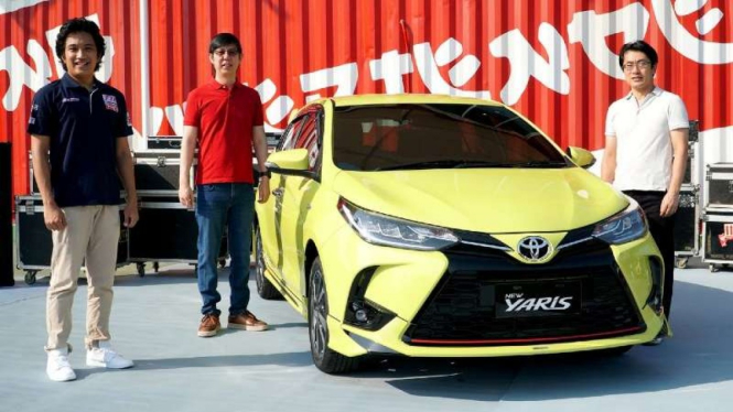 PT Toyota Astra Motor meluncurkan New Yaris di Indonesia