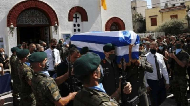 VIVA Militer: Upacara pemakaman Sersan Konstantinos Meligonis