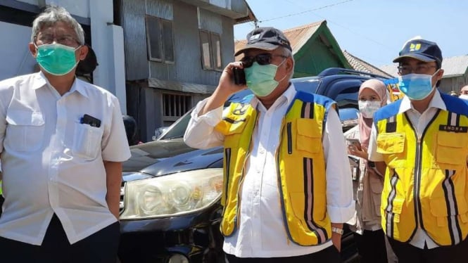 Menteri PUPR Basuki Hadimuljono di Labuan Bajo, NTT.