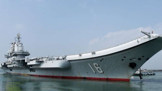 VIVA Militer: Kapal Induk Type 001 Liaoning (16) Angkatan Laut China