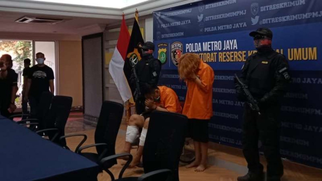 Polda Metro Jaya menangkap dua pelaku mutilasi