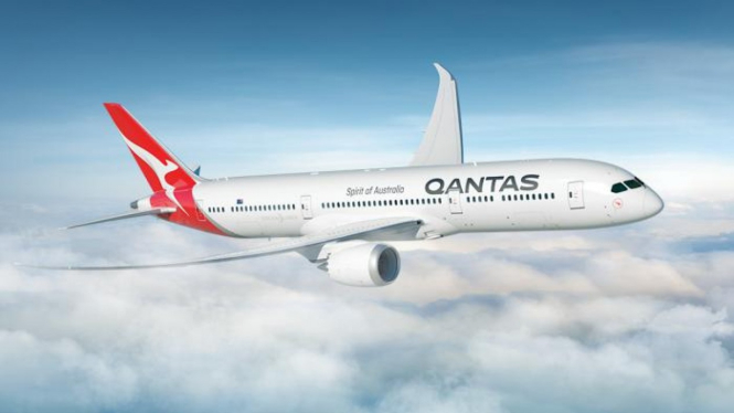 Penerbangan Qantas akan menggunakan 787 Dreamliner mengitari Australia, pesawat yang biasa digunakan untuk penerbangan jarak jauh Perth-London.