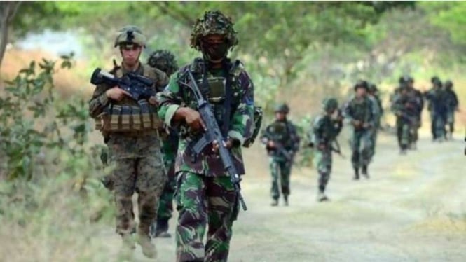 VIVA Militer : Pasukan TNI sisir kelompok bersenjata OPM di Papua (ilustrasi) 