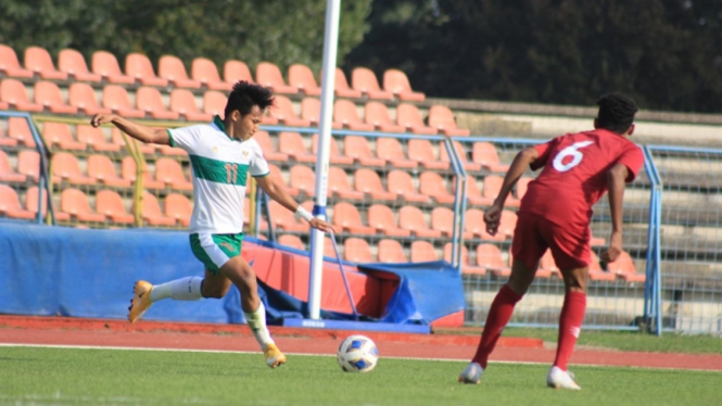 Pertandingan Timnas Indonesia U-19 vs Qatar