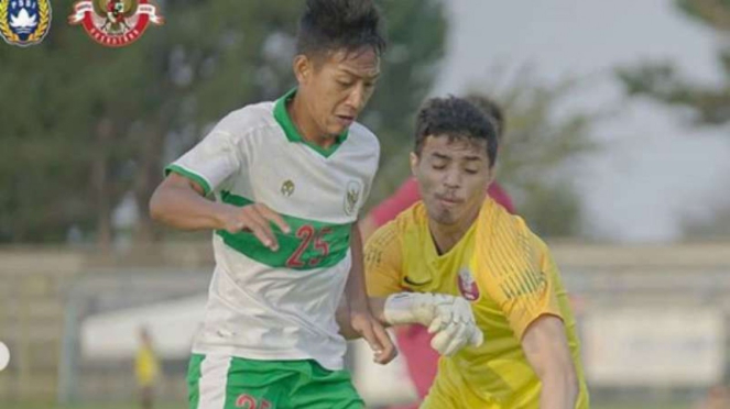 Gelandang Timnas Indonesia U-19, Beckham Putra Nugraha.
